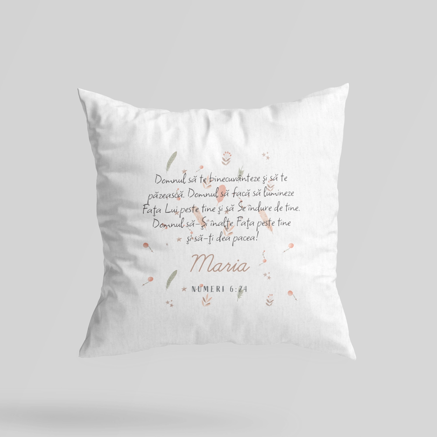 Perna cadou crestin cu verset din Biblie - Numeri 6:24